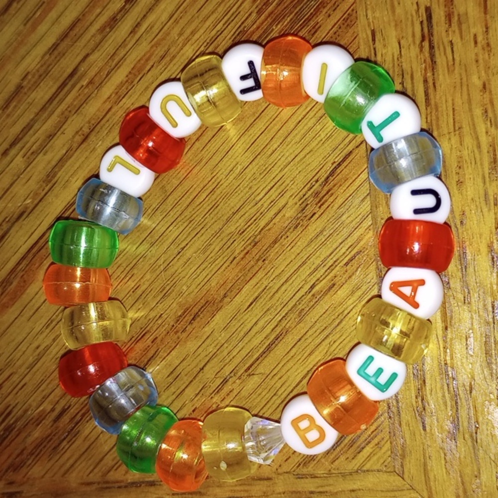 NWT Handcrafted inspirational hand Bracelet